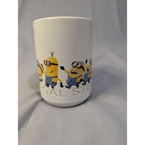 Universal Studios MINIONS Despicable Me 12 oz White Coffee Mug – Never Used